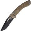Microtech Amphibian TwoTone M390MK Tan Frag G10