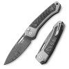 twain damascus gray titanium carbon fiber