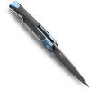 twain damascus blue titanium carbon fiber
