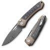 twain damascus bronze titanium carbon fiber
