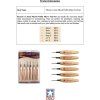 flexcut 1 5mm mixed profile micro tool set