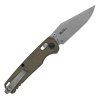 kershaw bel air clippoint stonewash magnacut olive micarta