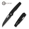 civivi guile front flipper thumb hole knife black g10 handle 325 black stonewashed 14c28n blade c24062b 1 1371467 700x