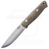 Bark River Bushcrafter II Green Matte Canvas Micarta 3V