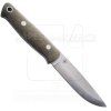 Bark River Bushcrafter II Green Matte Canvas Micarta 3V