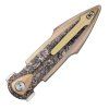 bestech knives ika dagger bt2602c satin m390 bronze titanium