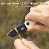civivi kukei front flipper knife ivory g10 handle 202 black stonewashed nitro v blade c25036 3 with 1pc black leather sheath civivi 4839164 1024x