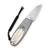 civivi purr flipper slip joint knife gray ivory g10 handle 183 satin finished nitro v blade c25054 1 with 1pc black lanyard civivi 2352369 1024x