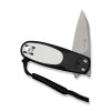 civivi purr flipper slip joint knife black white g10 handle 183 stonewashed nitro v blade c25054 2 with 1pc black lanyard civivi 7594929 1024x