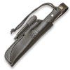 cuchillo bushcraft y supervivencia joker bushlord mango de micarta canvas negro con ferrocerio 1