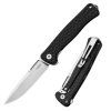 emmet aluminium hammertone black aluminium stone washed blade