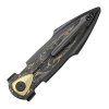 bestech knives ika dagger bt2602e black m390 black titanium gold marble carbon