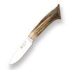 joker gabato 10 cm fixed blade knife stag horn crown handle