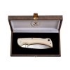 0124126 muela folding micarta white damascus bx 9wdx