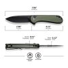 civivi elementum ii blackwash nitrov green g10 c18062p 3