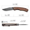 civivi clingman damascus wood c23065b ds1