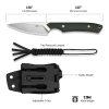 civivi high grass field knife satin sandvik green micarta c25084 2