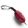lionsteel eggie keychain multitool aluminum red eg ard