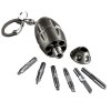 lionsteel eggie keychain multitool titanium gray eg gy