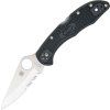 Spyderco Delica 4 Black FRN Lightweight Combination C11PSBK