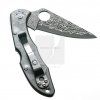 spyderco delica titanium damascus SC11TIPD 05