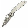 Spyderco Delica 4 Ti / Damascus C11TIPD