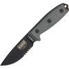 ESEE Serrated Black Model 3 Sheath Black with MOLLE