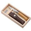 Opinel N°08 olive exclusiv pack