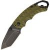 Kershaw Shuffle II Olive HANG PACKAGED