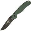 Ontario RAT II Linerlock OD Green D2 ON8830OD