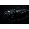 ACTA NON VERBA P200 Mk.II - STONEWASH, PLAIN EDGE, LEATHER SHEATH