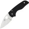 Spyderco Lil' Native Plain Black G10